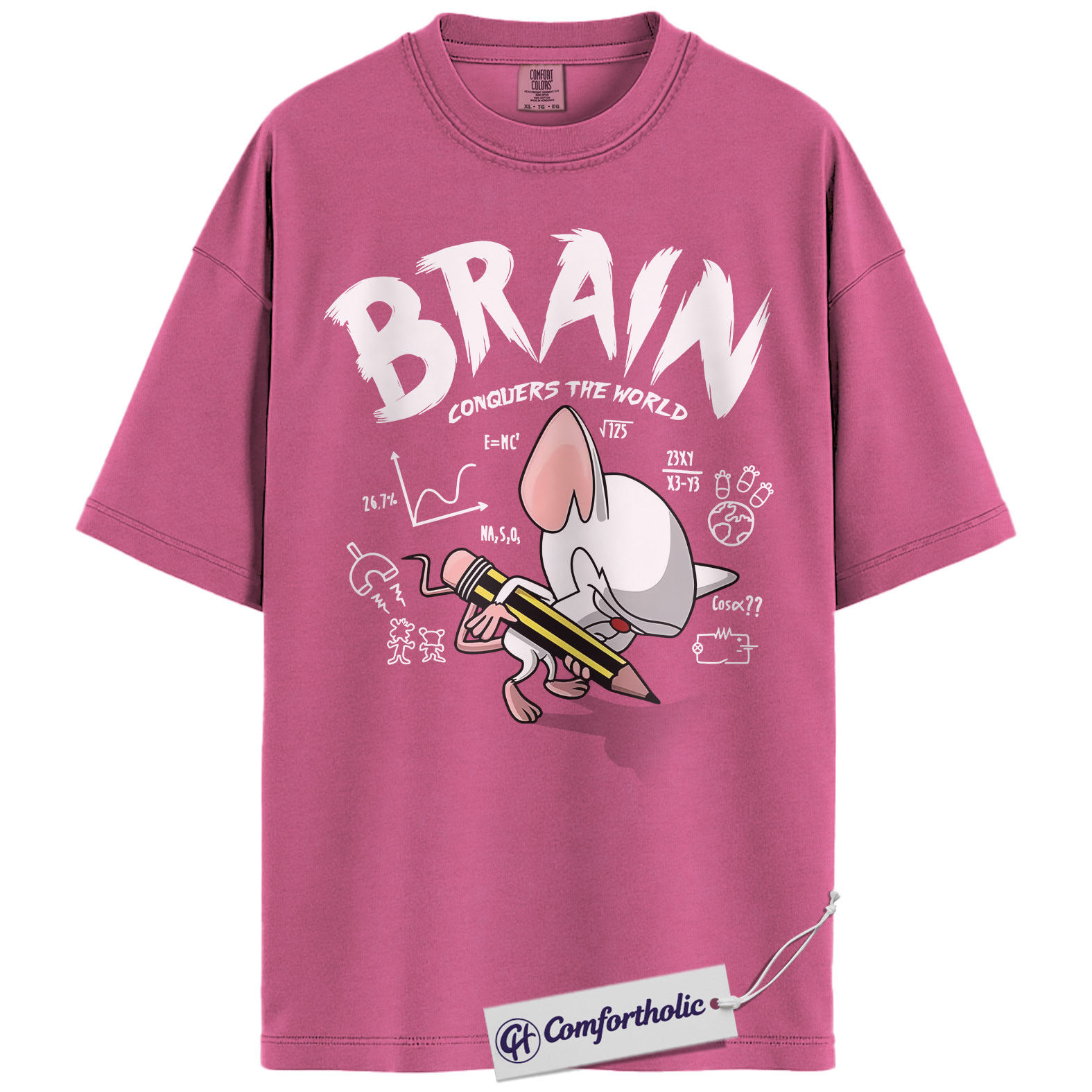 Pinky and the Brain Shirt, Anime Graphic Tee, Comfort Colors Shirt - Image 13