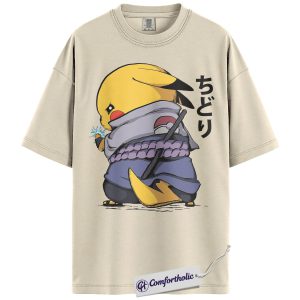 Pikachu Shirt, Pokemon Shirt, Anime Graphic Tee, Comfort Colors Shirt