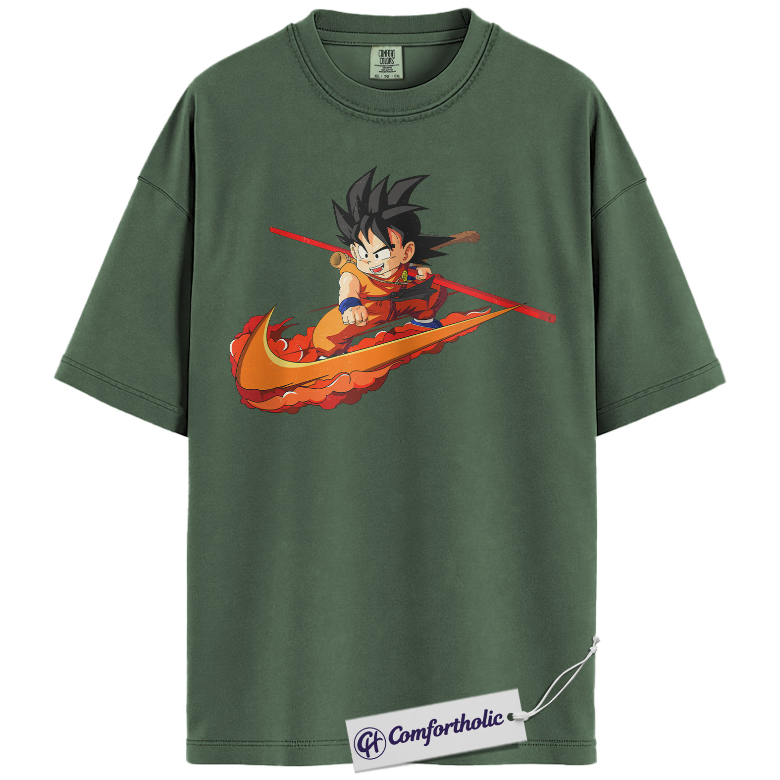Son Goku Shirt, Dragon Ball Z Shirt, DBZ Shirt, Anime Graphic Tee, Comfort Colors Shirt - Image 4
