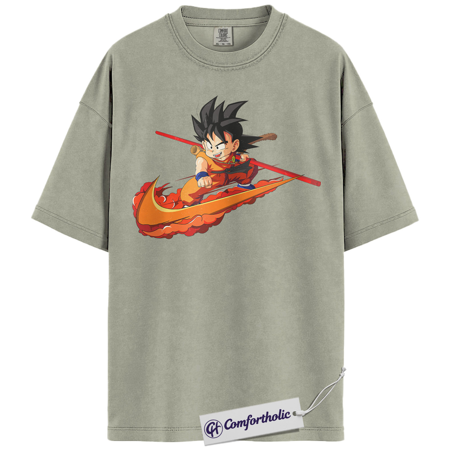 Son Goku Shirt, Dragon Ball Z Shirt, DBZ Shirt, Anime Graphic Tee, Comfort Colors Shirt - Image 5