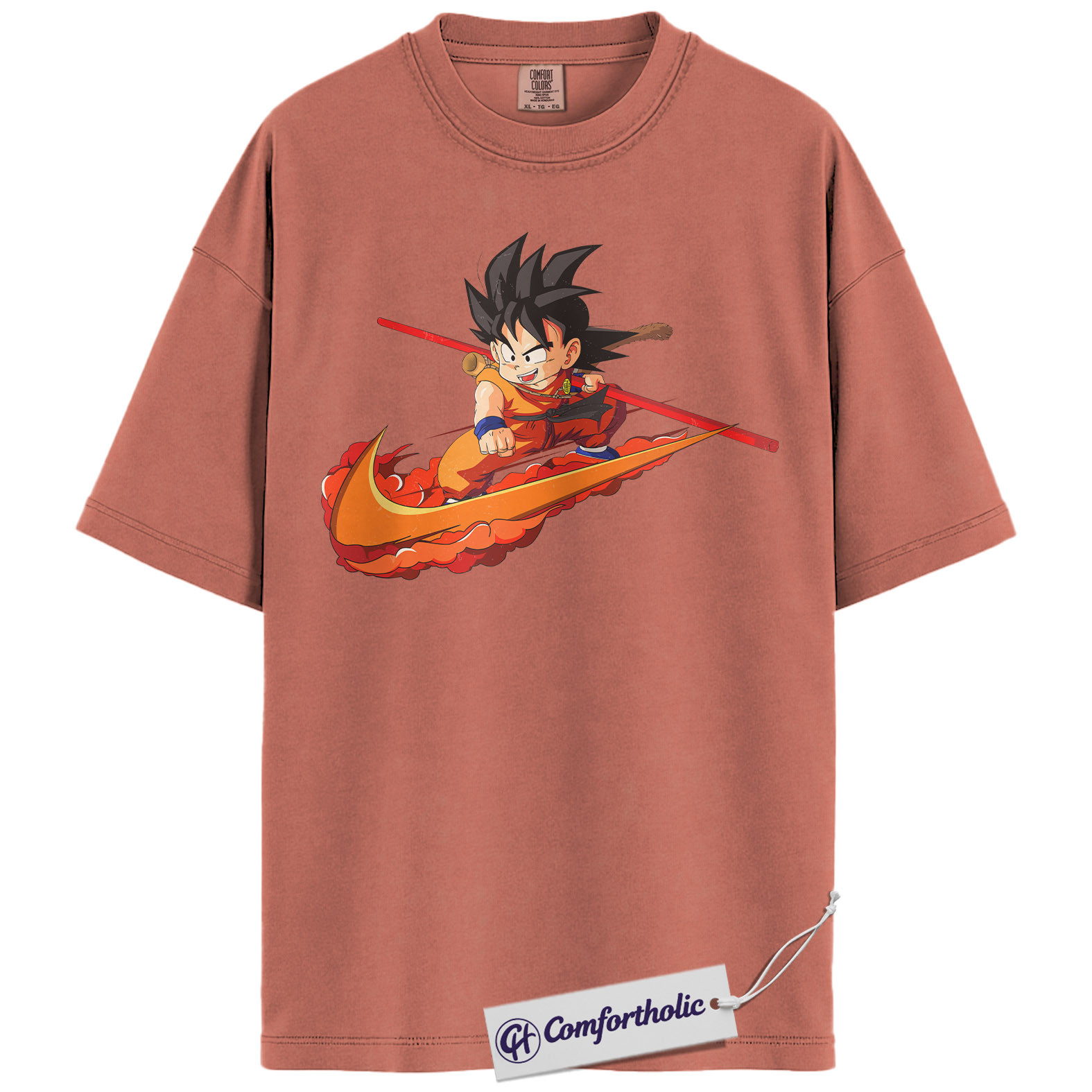 Son Goku Shirt, Dragon Ball Z Shirt, DBZ Shirt, Anime Graphic Tee, Comfort Colors Shirt - Image 6