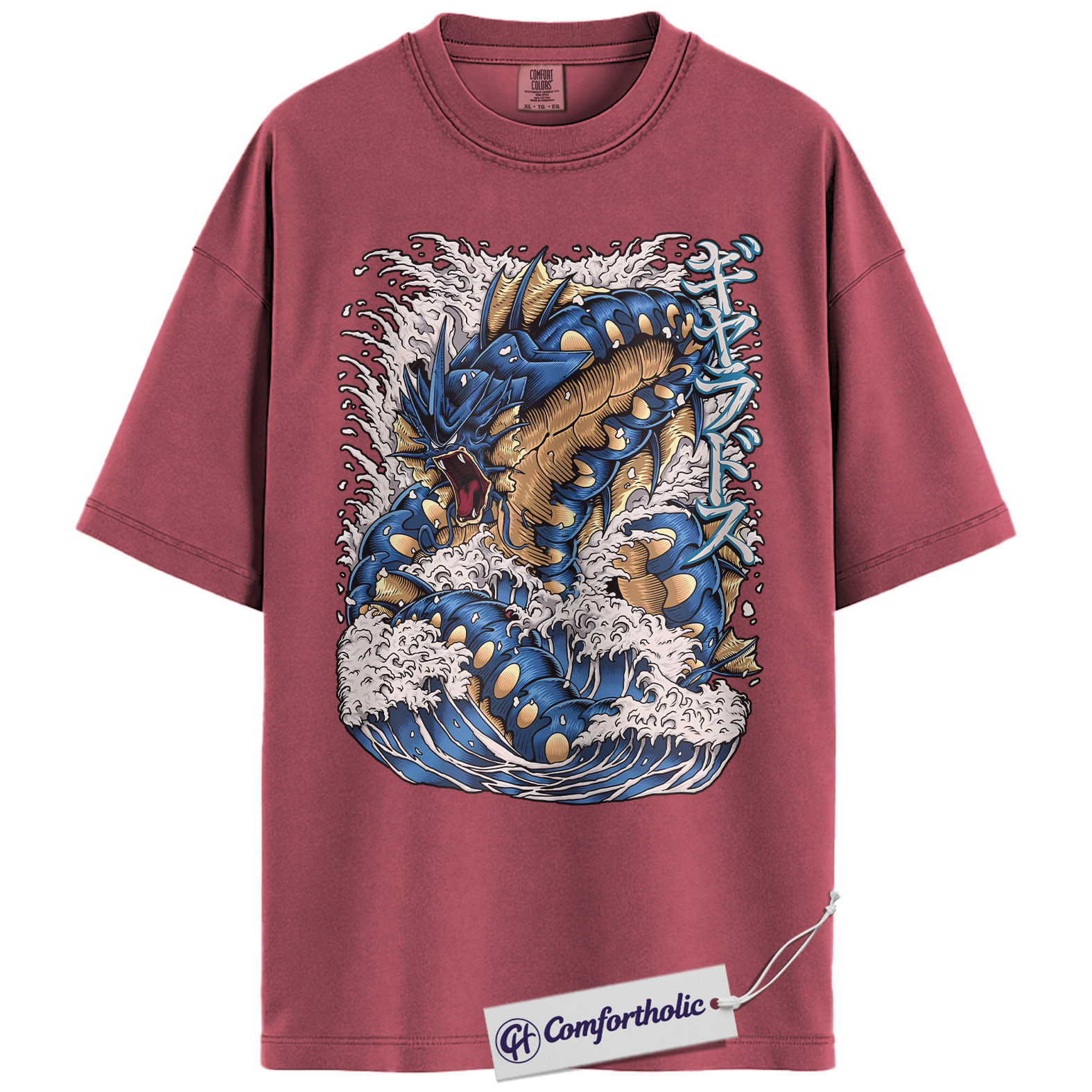 Gyarados Shirt, Pokemon Shirt, Anime Graphic Tee, Comfort Colors Shirt - Image 18