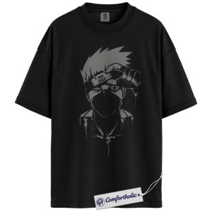 Kakashi Hatake Shirt, Naruto Shirt, Anime Graphic Tee, Comfort Colors Shirt