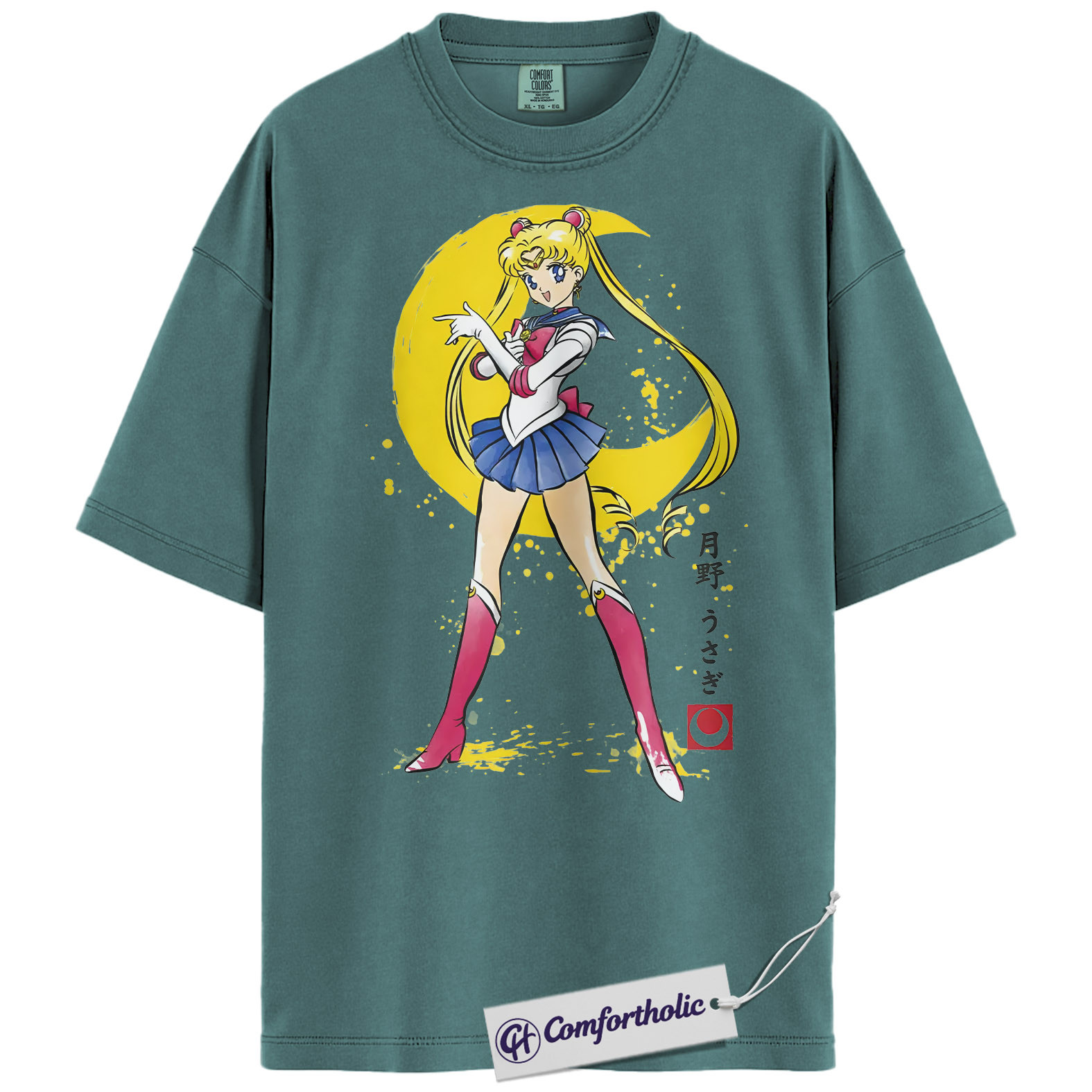 Usagi Tsukino Shirt, Sailor Moon Shirt, Anime Graphic Tee, Comfort Colors Shirt - Image 10