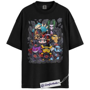 Pokemon Shirt, Anime Graphic Tee, Comfort Colors Shirt
