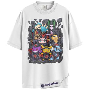 Alternative view of Pokemon Shirt, Anime Graphic Tee, Comfort Colors Shirt