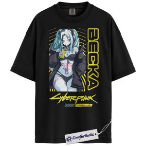 Rebecca Shirt, Cyberpunk: Edgerunners Shirt, Game Graphic Tee, Comfort Colors Shirt