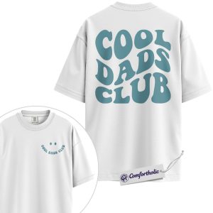 Cool Dads Club Shirt, Vintage Dad Graphic Tee, Funny Father’s Day Gift for Dads, Comfort Colors Shirt 2-Sided