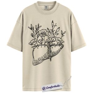 Liver Nurse Shirt, Liver Anatomy Graphic Tee, Hepatology Nurse T-Shirt, Gift for GI Nurses, Comfort Colors Shirt