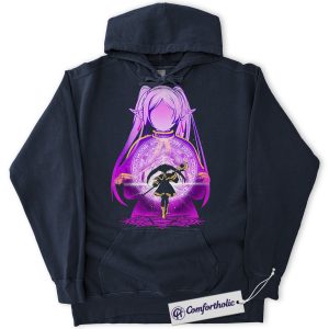 Frieren: Beyond Journey's End Hoodie, Anime Graphic Pullover, Comfort Colors Hoodie