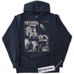 Cowboy Bebop Hoodie, Anime Graphic Pullover, Comfort Colors Hoodie