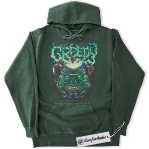 Pot of Greed Hoodie, Anime Graphic Pullover, Comfort Colors Hoodie