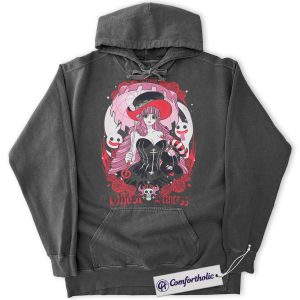 Perona Hoodie, One Piece Hoodie, Anime Graphic Pullover, Comfort Colors Hoodie