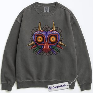 The Legend of Zelda: Majora's Mask Sweatshirt, Game Graphic Pullover, Comfort Colors Sweatshirt