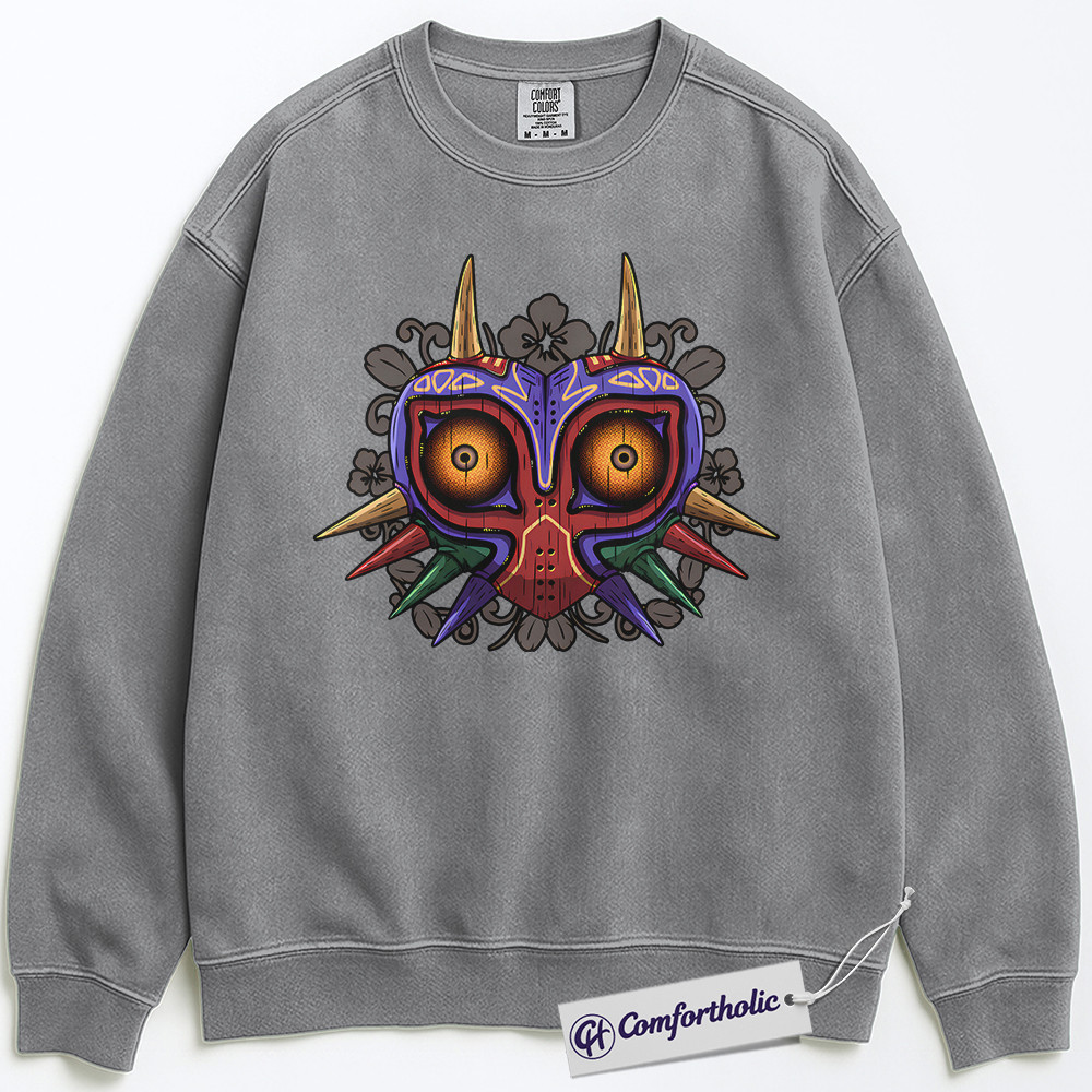 The Legend of Zelda: Majora's Mask Sweatshirt, Game Graphic Pullover, Comfort Colors Sweatshirt - Image 3