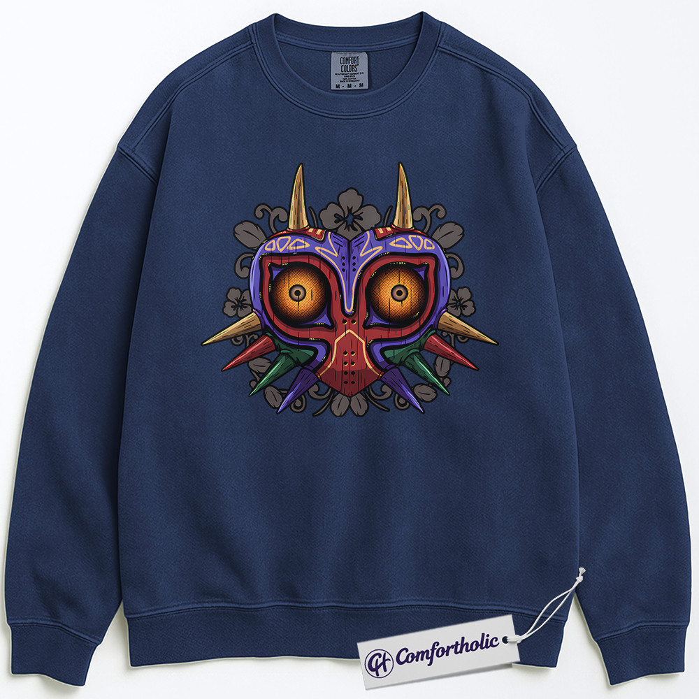 The Legend of Zelda: Majora's Mask Sweatshirt, Game Graphic Pullover, Comfort Colors Sweatshirt - Image 4