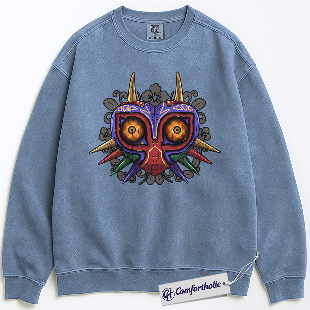 The Legend of Zelda: Majora's Mask Sweatshirt, Game Graphic Pullover, Comfort Colors Sweatshirt - Image 5
