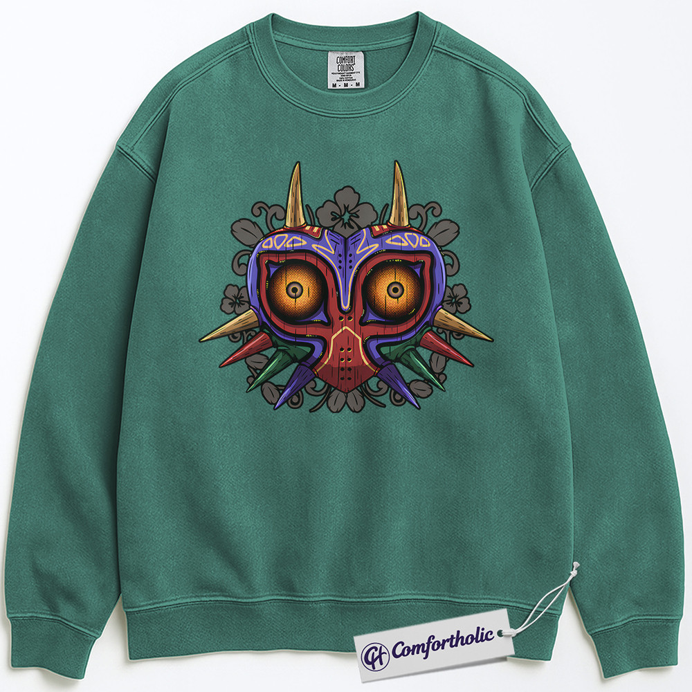 The Legend of Zelda: Majora's Mask Sweatshirt, Game Graphic Pullover, Comfort Colors Sweatshirt - Image 6