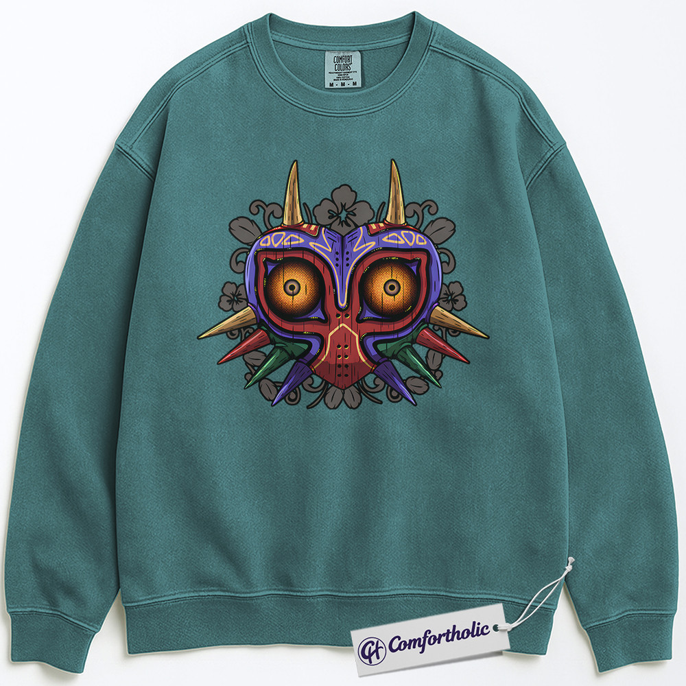 The Legend of Zelda: Majora's Mask Sweatshirt, Game Graphic Pullover, Comfort Colors Sweatshirt - Image 7