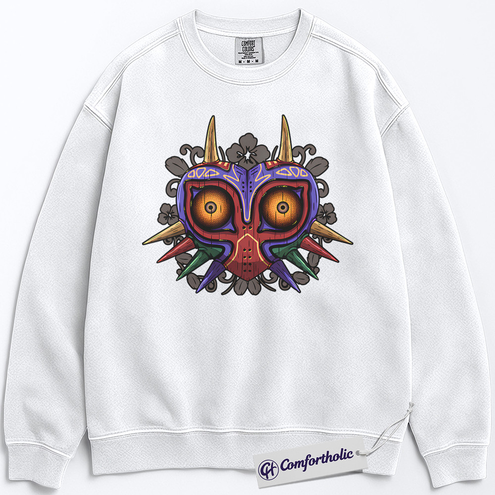 The Legend of Zelda: Majora's Mask Sweatshirt, Game Graphic Pullover, Comfort Colors Sweatshirt - Image 2