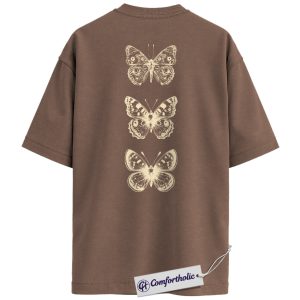 Vintage Butterfly Shirt, Boho Minimal Insect Graphic Tee, Nature Aesthetic Butterfly T-Shirt, Gift for Women, Comfort Colors Shirt