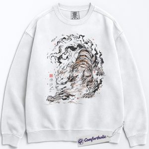 Arcanine Sweatshirt, PKM Sweatshirt, Anime Graphic Pullover, Comfort Colors Sweatshirt