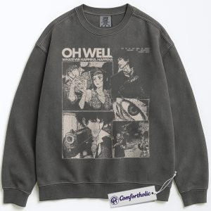 Cowboy Bebop Sweatshirt, Anime Graphic Pullover, Comfort Colors Sweatshirt