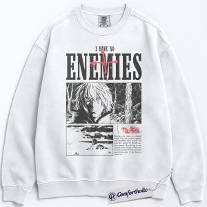 Thorfinn Sweatshirt, Vinland Saga Sweatshirt, Anime Graphic Pullover, Comfort Colors Sweatshirt