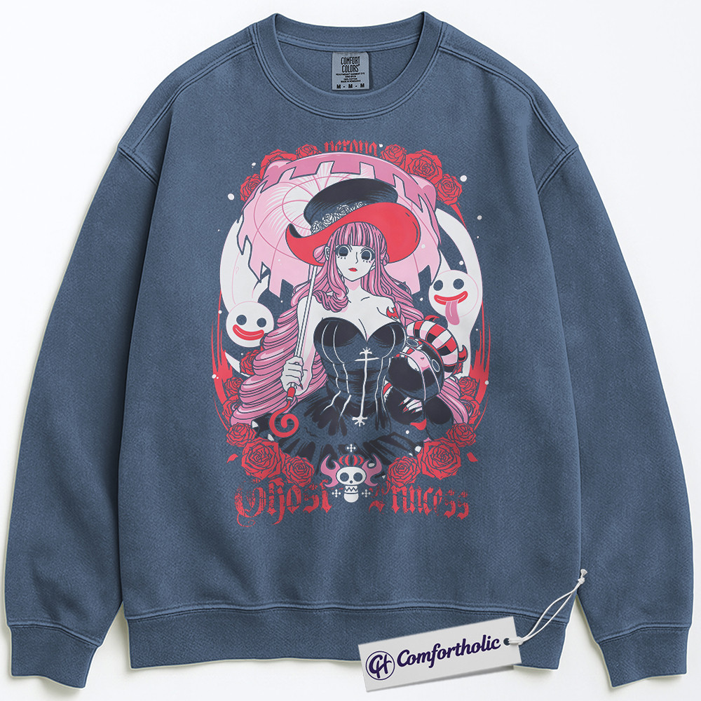 Perona Sweatshirt, One Piece Sweatshirt, Anime Graphic Pullover, Comfort Colors Sweatshirt - Image 7