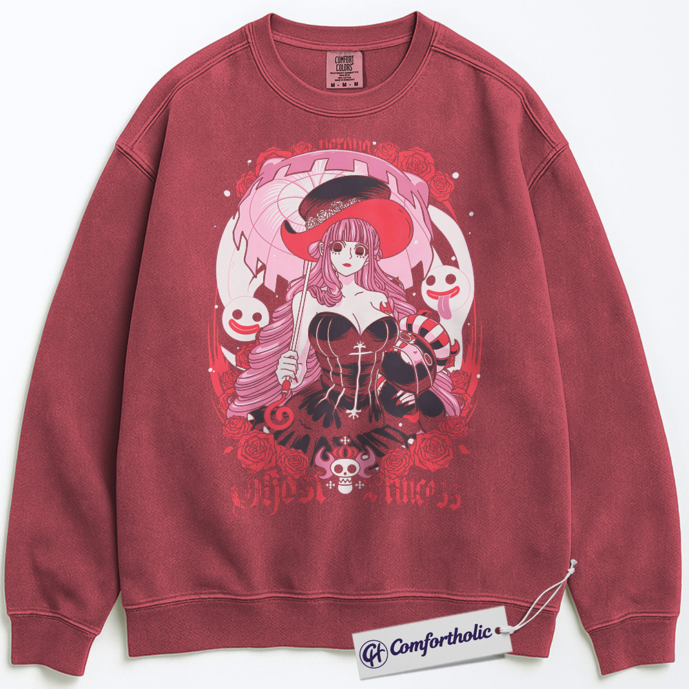 Perona Sweatshirt, One Piece Sweatshirt, Anime Graphic Pullover, Comfort Colors Sweatshirt - Image 8