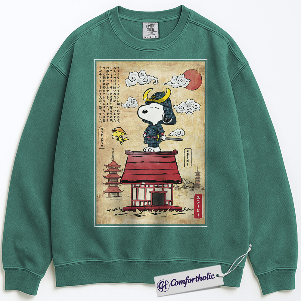 Snoopy Sweatshirt, Peanuts Sweatshirt, Animated Graphic Pullover, Comfort Colors Sweatshirt - Image 6