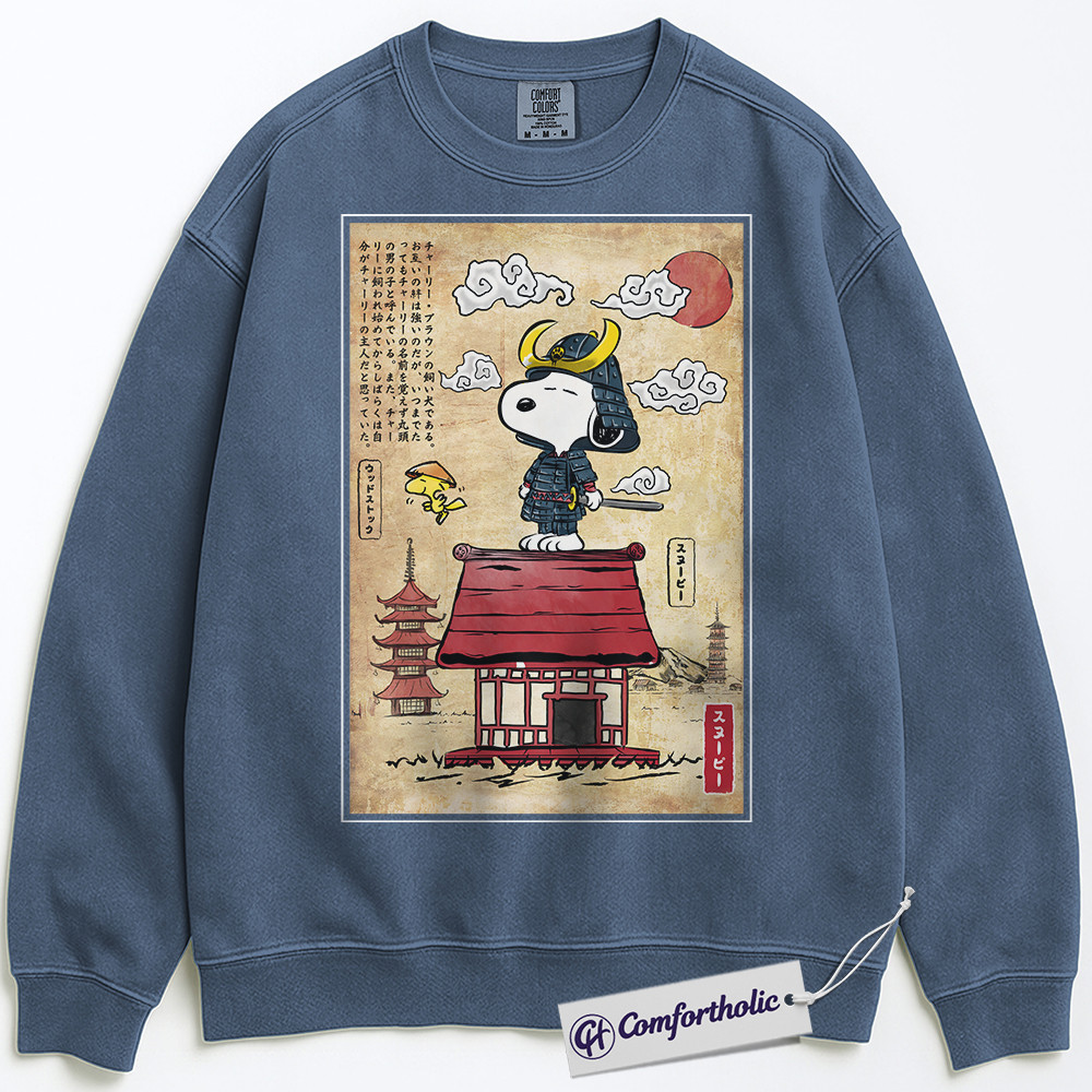 Snoopy Sweatshirt, Peanuts Sweatshirt, Animated Graphic Pullover, Comfort Colors Sweatshirt - Image 8