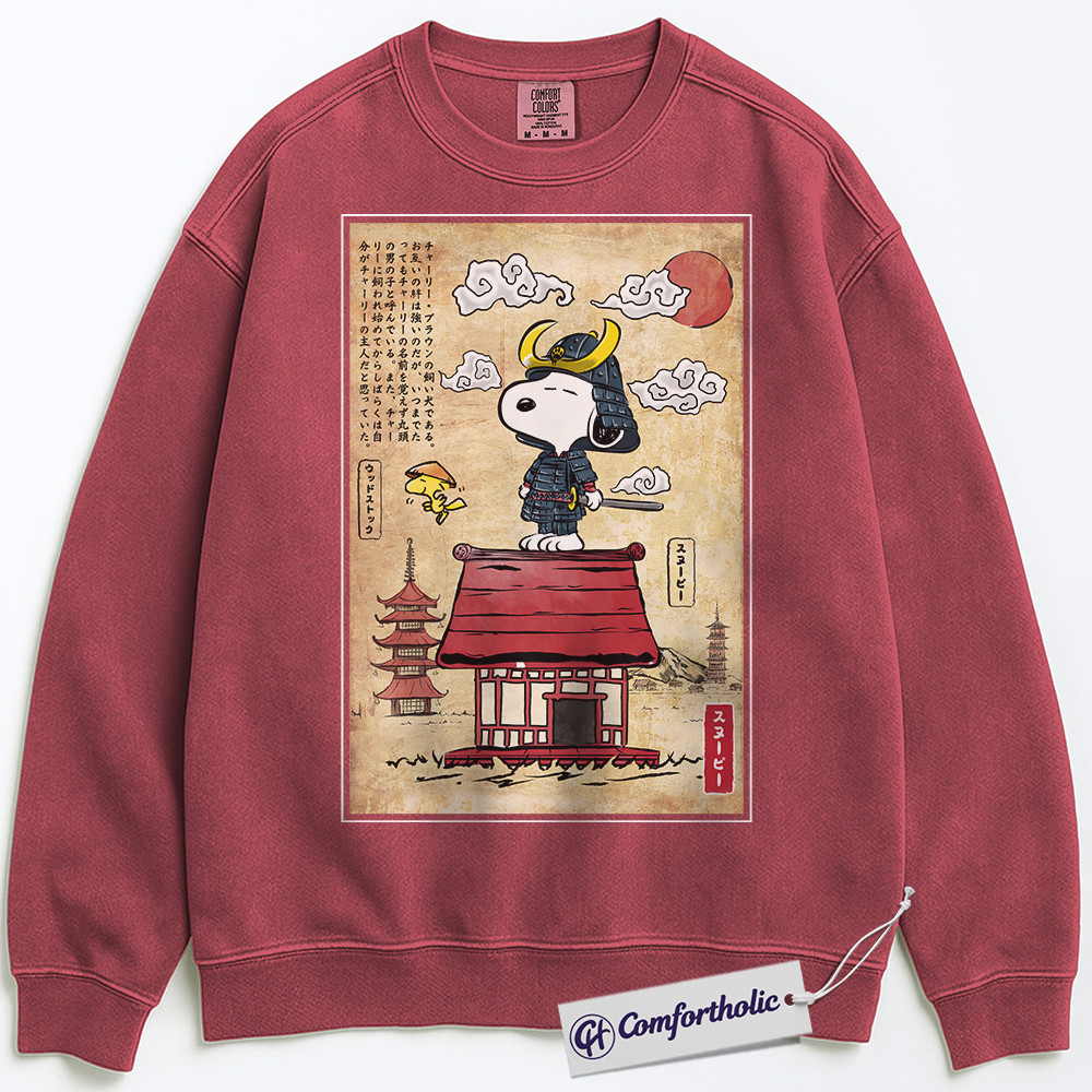 Snoopy Sweatshirt, Peanuts Sweatshirt, Animated Graphic Pullover, Comfort Colors Sweatshirt - Image 9